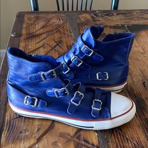 ASH Leather Zip Sneaker